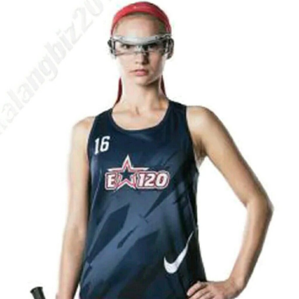 Nike Youth Lacrosse Reversible Tank Jersey Medium